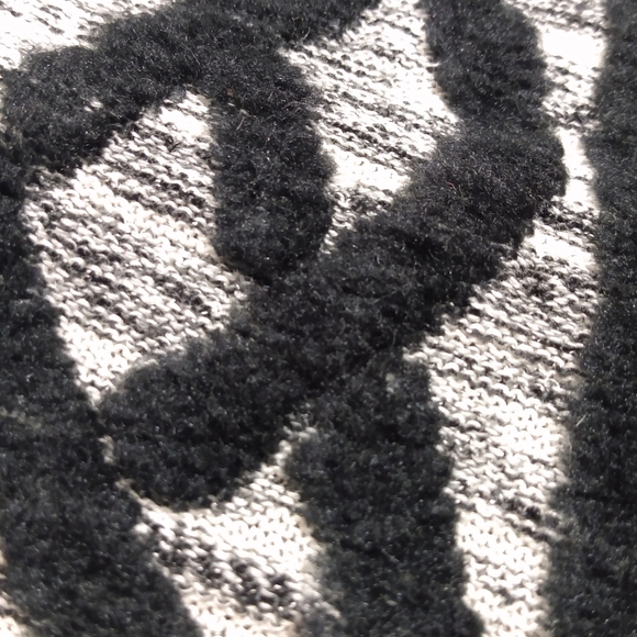 Anthropologie MOTH black lattice sweater dress M - Picture 13 of 15